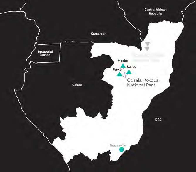 Kamba/Republic of Congo with Cindi LaRaia, March 8-16, 2026 Group Trip - Map